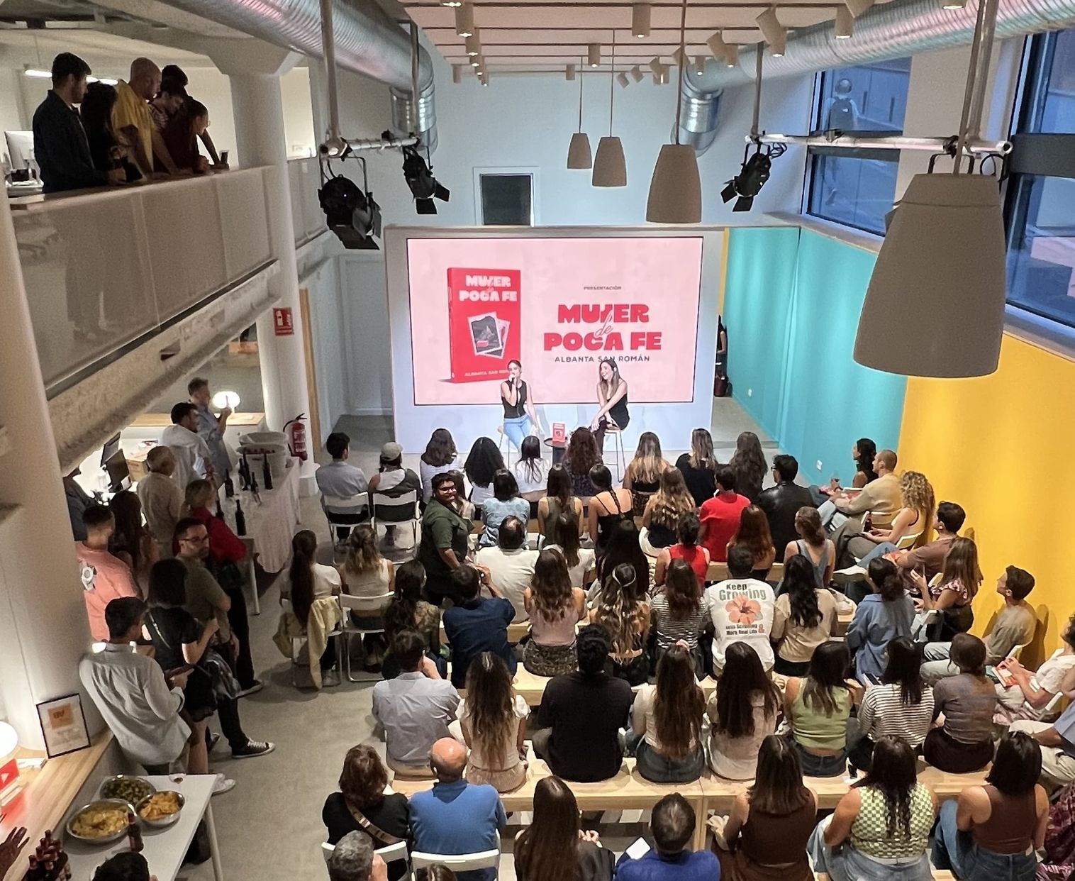 Albanta San Román presenta ‘Mujer de poca fe’ en las oficinas de Keepers
