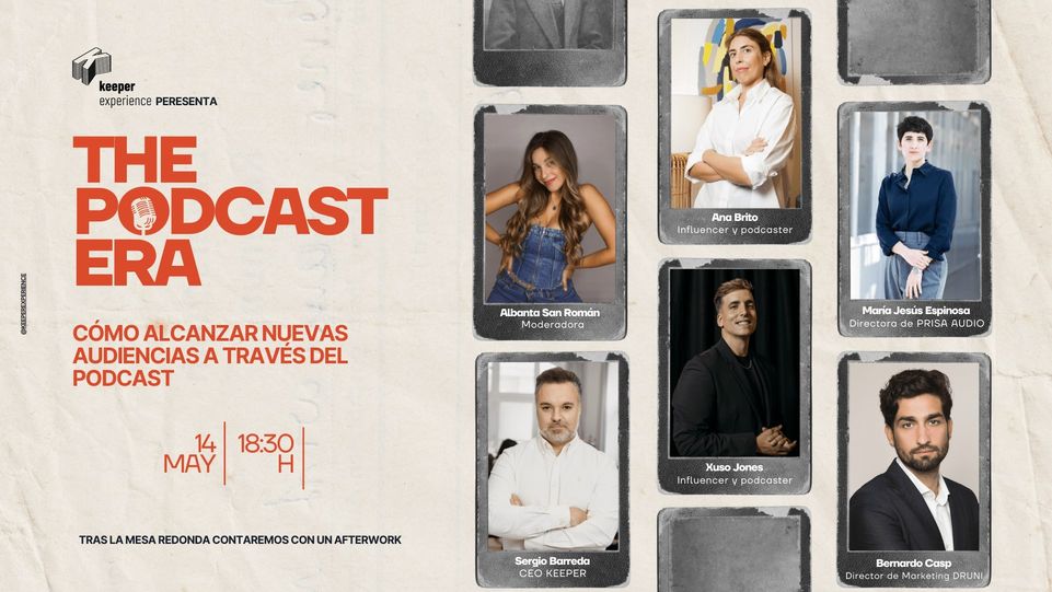 Apúntate a nuestro evento «THE PODCAST ERA»